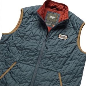 Howler Brothers Lightning Quilted Vest - Men's Gulf Blue Medium